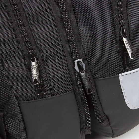Bike wave sac à dos de vélo double sac de vélo nylon 20l noir