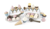 Ensemble cupcakes et glaces en bioplastique Dantoy