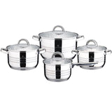 Berlingerhaus set de poêles 8 pièces gourmet