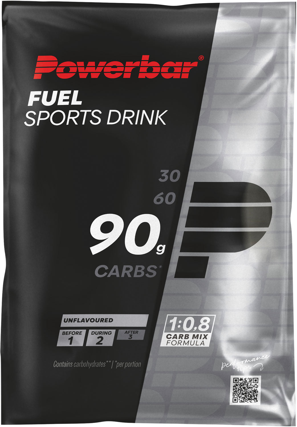 Boisson pour sportifs Powerbar Fuel 90 (10 x 94gr) - sans saveur