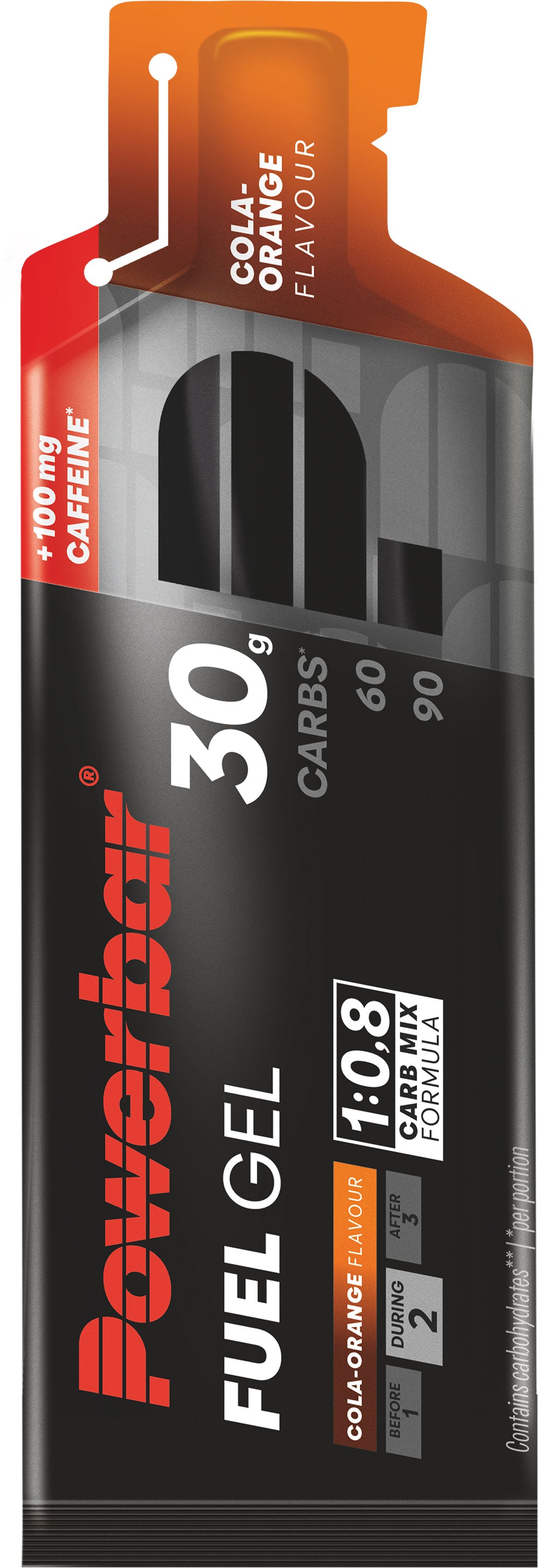 Gel combustible Powerbar 30 (12 x 50ml) - pamplemousse