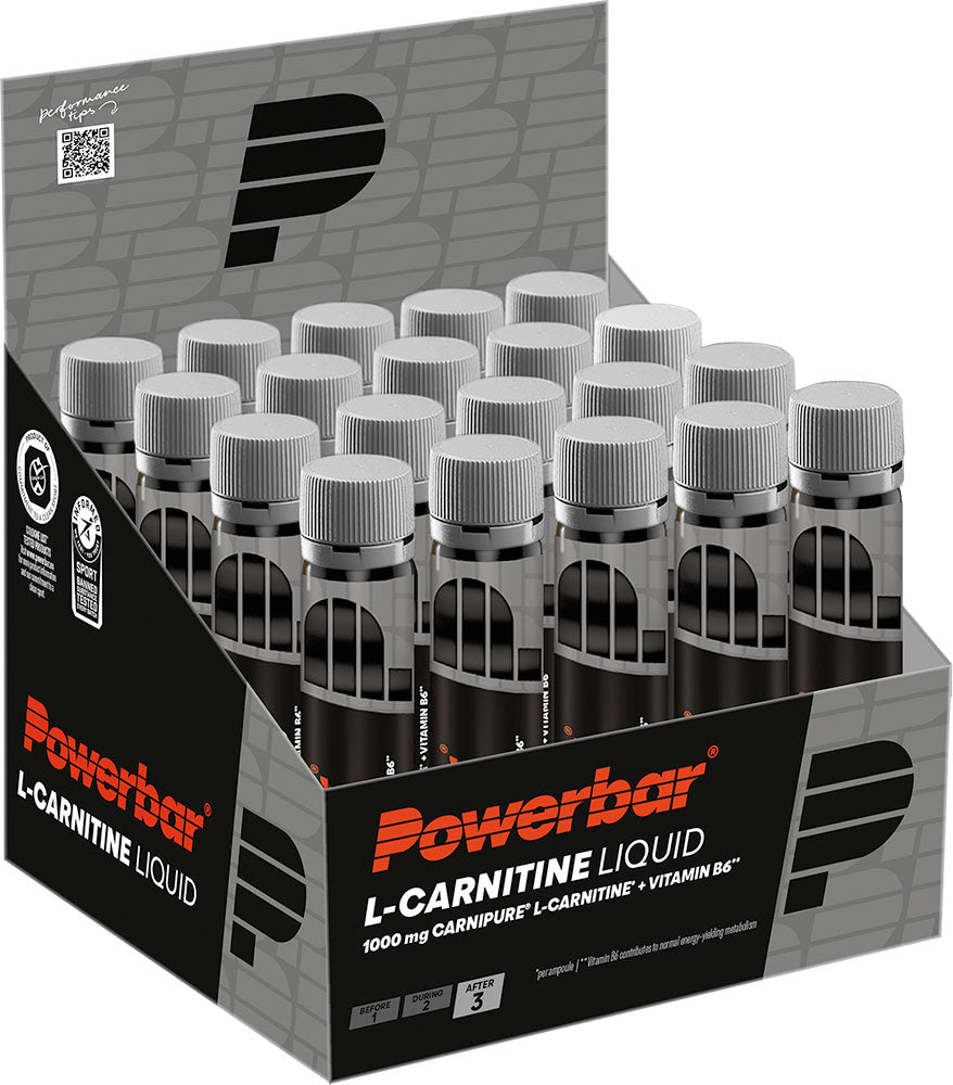 Powerbar black line l-carnitine ampoule liquide 20x25ml