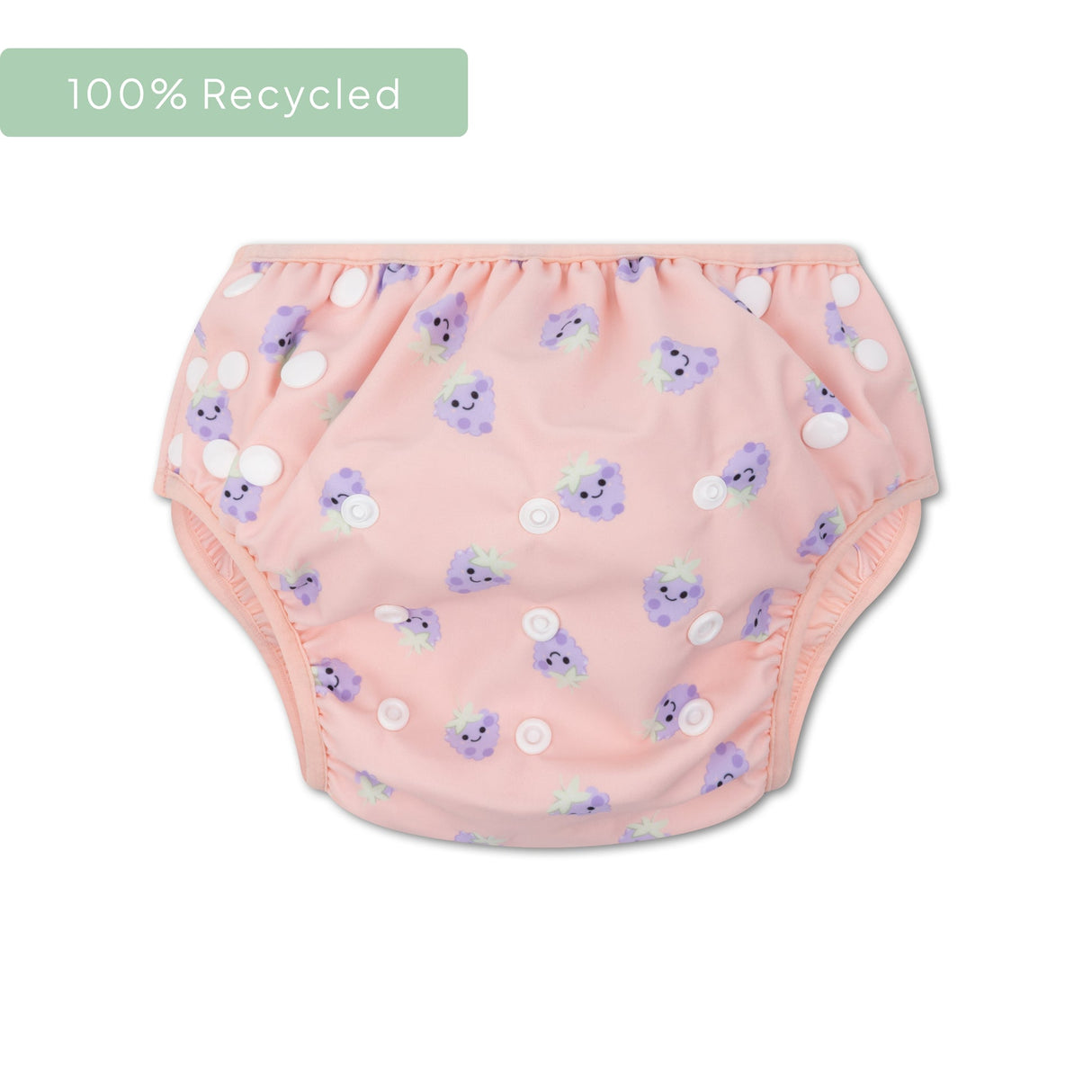 Mûre | couche de bain lavable beige violet