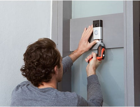 Perceuse-visseuse sans fil Black+Decker 3,6 V Lithium-Ion Rapid Driver (Orange Noir)