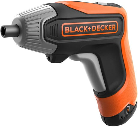 Perceuse-visseuse sans fil Black+Decker 3,6 V Lithium-Ion Rapid Driver (Orange Noir)