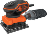 Black+decker ka450 220w 1 Ponceuse orbitale 4 feuilles | 1x maille de ponçage | sac de collecte de poussière - ka450-qs