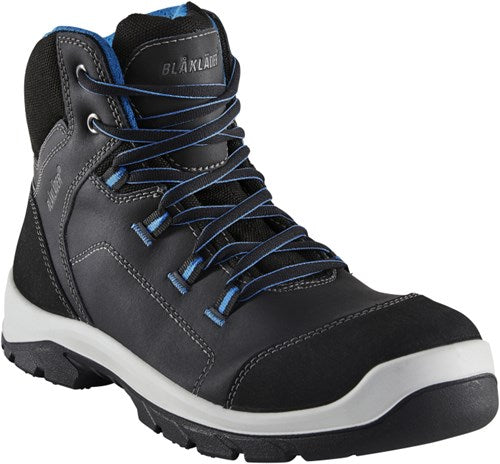 Blåkläder veiligheidsschoen 2434 s3 hoog | zwart blauw | maat 47 - 00.183.002.48