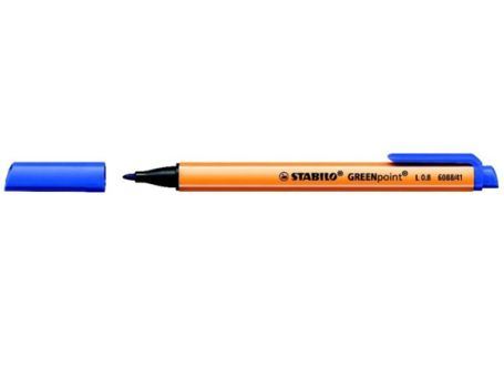 Stabilo Fineliner - Greenpoint - Bleu
