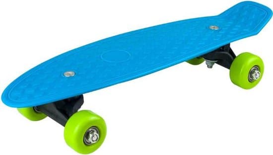 Jonotoys playfun penny board bleu une jolie petite planche de skate pour débutants
