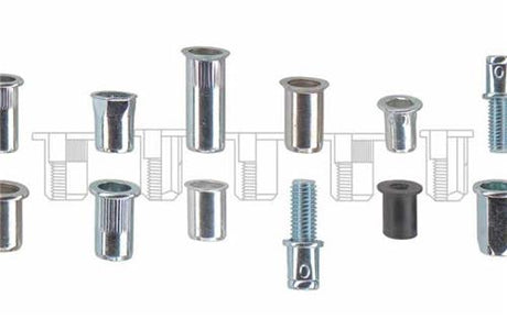 Ecrou à riveter aveugle Masterfix m5 0,5-3,0mm aluminium (50)