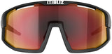 Bliz vision marron avec lunettes multisports rouges