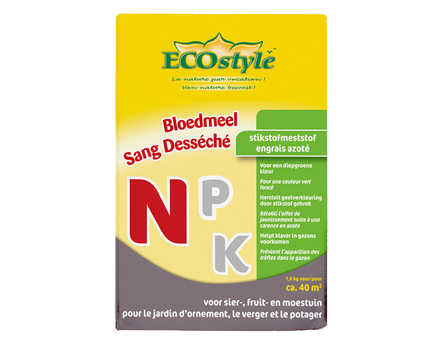 Granules de farine de sang Ecostyle - 1,6kg