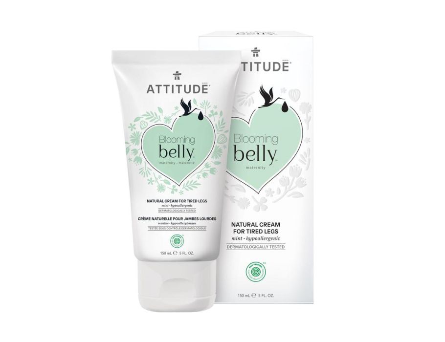 Attitude ventre fleuri - crème pieds jambes fatiguées - menthe - 150 ml