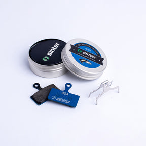 Blocs de frein à disque bleu électrique