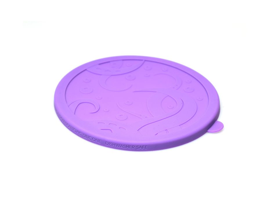 Couvercle bento eau bleue - gobelet scellé jumbo - violet