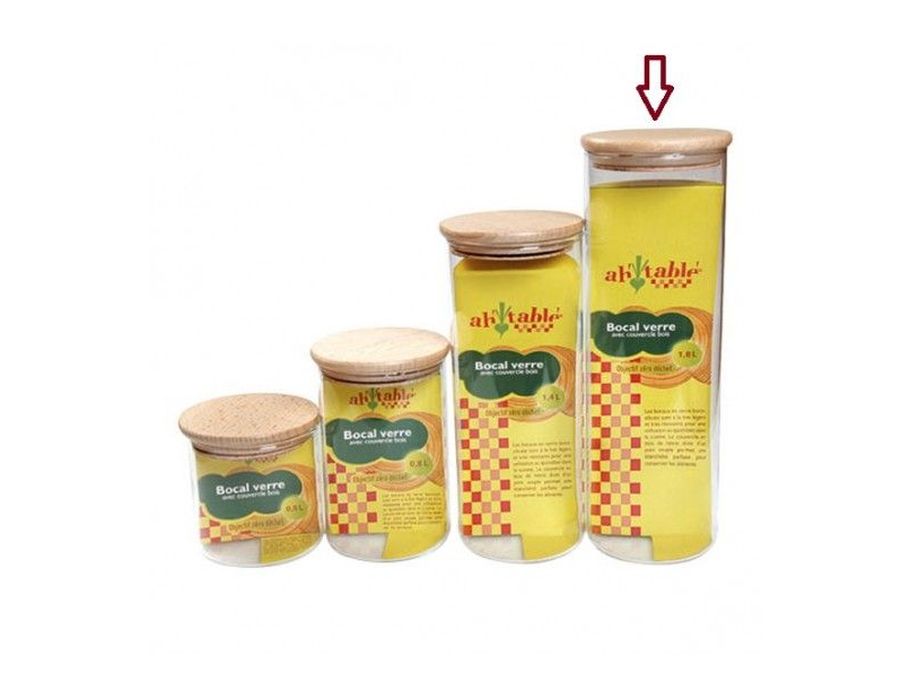 Ah! Tableau! Bus en stock - Verre -1,4L - 24 cm