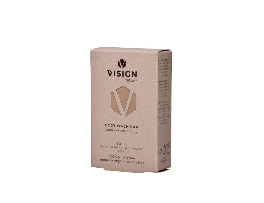 Visign Nature Body Wash Bar - il est de cinq à douze