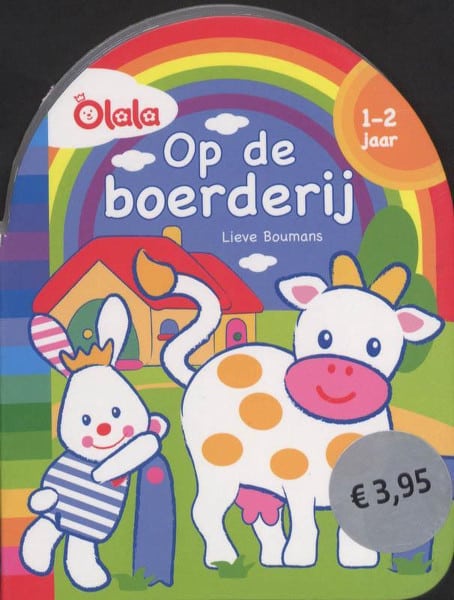 Livre de jouets Bongers à la ferme 1-2 ans