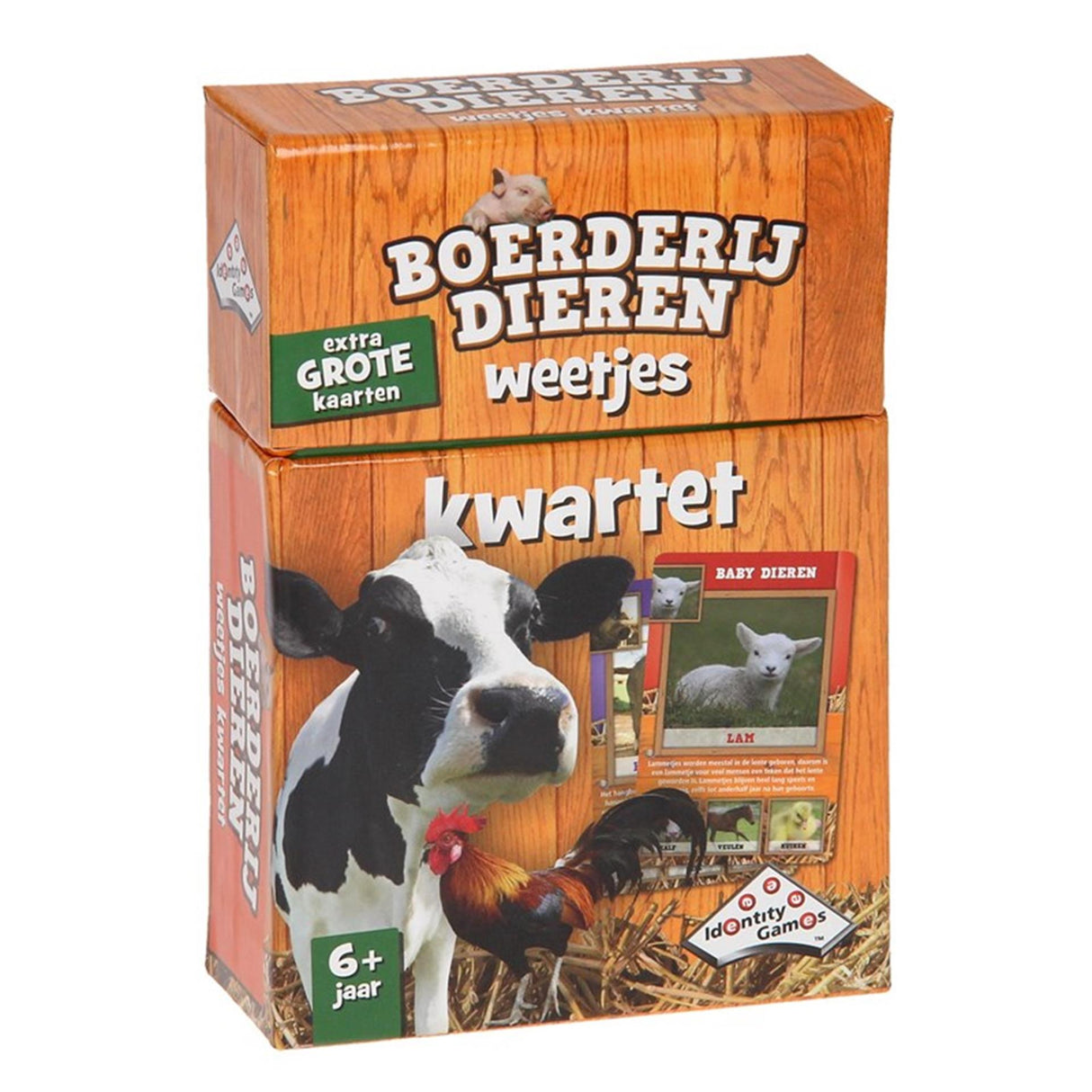Boosterbox idgames faits sur le quatuor d'animaux de la ferme