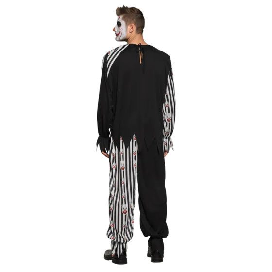 Costume de clown sanglant de Boland Unisexe noir et blanc Taille 54 56 (XL)