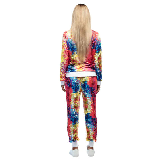 Boland disco babe tracksuit dames multicolor taille xl