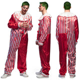 Costume de clown Boland Killer Men rouge taille blanc 50 52 (m)