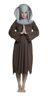 Boland Sister Spirit costume dames dames brun gris taille 40 42 (m)