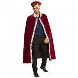 Boland Costum Set Majesteit Unisexe Polyester rouge One-taille