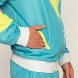 Boland rétro Tracksuit Men's Polyester Blue Taille L