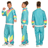 Boland rétro Tracksuit Men's Polyester Blue Taille S