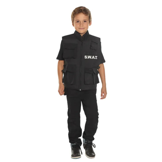 Boland habiller costume swat balle gilet gratuit junior noir