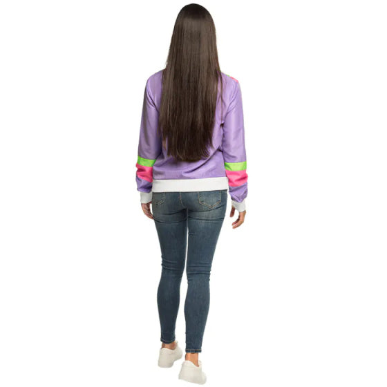 Veste d'entraînement boland rétro dames en polyester taille m