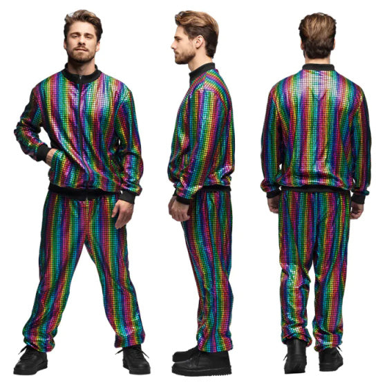 Booland Tracksuit Regenboog Männer Gréisst s