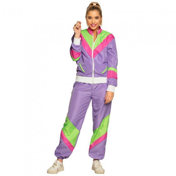 Boland Retro Tracksuit Ladies Polyester Størrelse L