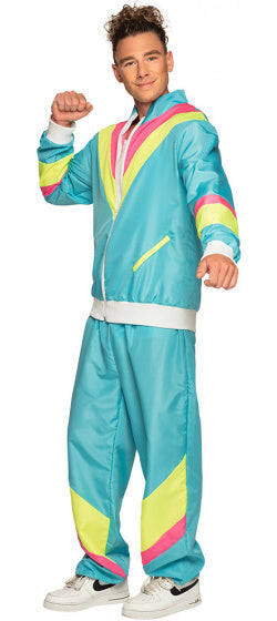 Boland rétro Tracksuit Men's Polyester Blue Taille S