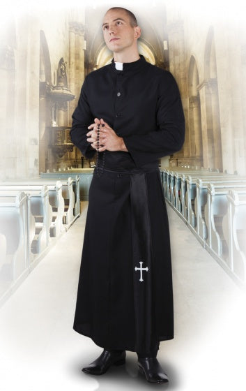 Boland Saint Prêtre Costume Men noir Taille 54 56