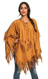Boland habiller poncho indien dames marron une taille