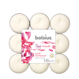 Bolsius true moods bougie chauffe-plat parfumée pure romance rose et ambre 18 pièces