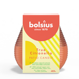 Bolsius olympique 94 91 corail citronnelle