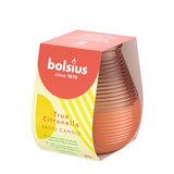 Bolsius olympique 94 91 corail citronnelle