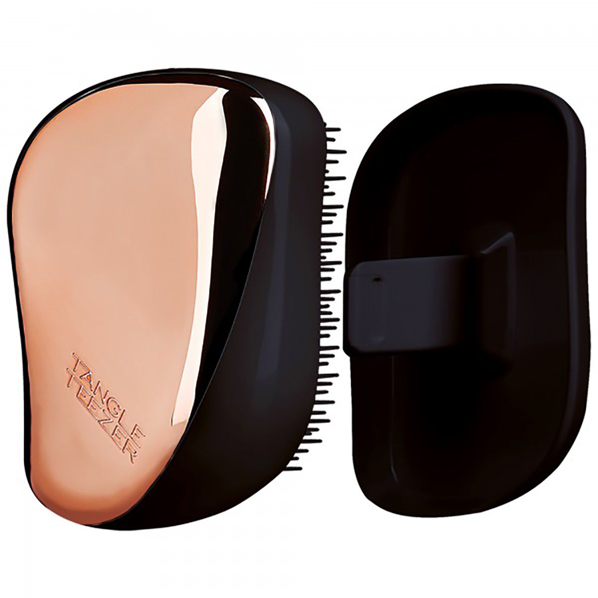 Tangle teezer brosse à cheveux compacte or rose noir