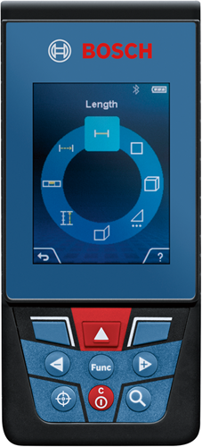 Bosch bleu glm 100-25 c | télémètre laser professionnel | 3 piles LR6 1,5 V (aa) | ip54 - 0601072y00