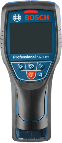Scanner mural Bosch bleu d-tect 120 | 4 piles AA | en sachet - 0601081303
