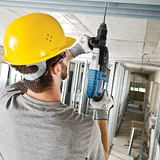Bosch bleu gbh 2-28 f marteau combiné SDS-plus + mandrin sans clé en étui - 0611267600