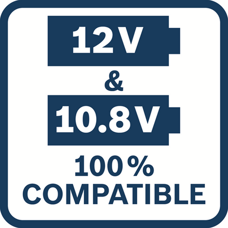 Kit de démarrage Bosch bleu avancé - 2 x gba 12v 3.0ah + gal 12v-40 professionnel - 1600a019rd