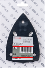 Bosch accessoires plateau de ponçage delta pour velcro 100x150
