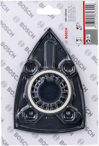 Bosch accessoires plateau de ponçage orbital delta pour ponceuses multiples Bosch GSS spécifiques - 2608601448