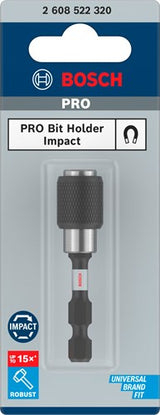Accessoires bosch 2 608 522 320 | porte-embout de contrôle act | libération rapide | 60mm-2608522320