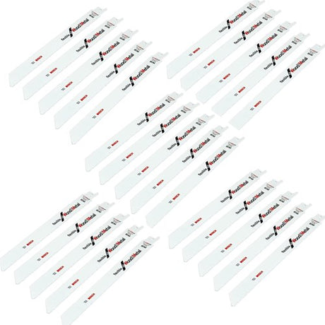 Accessoires Bosch 25x lame de scie alternative flexible pour bois et métal s1122hf - 2608657560