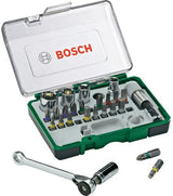 Bosch accessoires jeu de cliquet et tournevis 27 pièces - 2607017160
